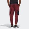 New Adidas Knitted Sports Pants Men's Red HC0263
