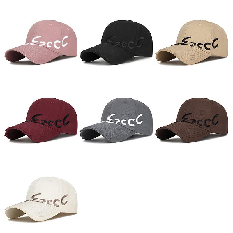 Spring Summer Embroidered Letter Sunscreen Baseball Cap Outdoor Sunshade Cap
