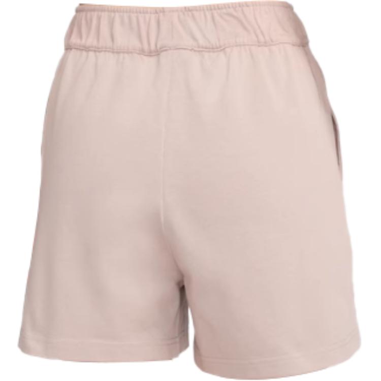 Nike Knitted Loose Fit Three-Quarter Casual Shorts Women Shorts Gray-Brown White DM6729-272