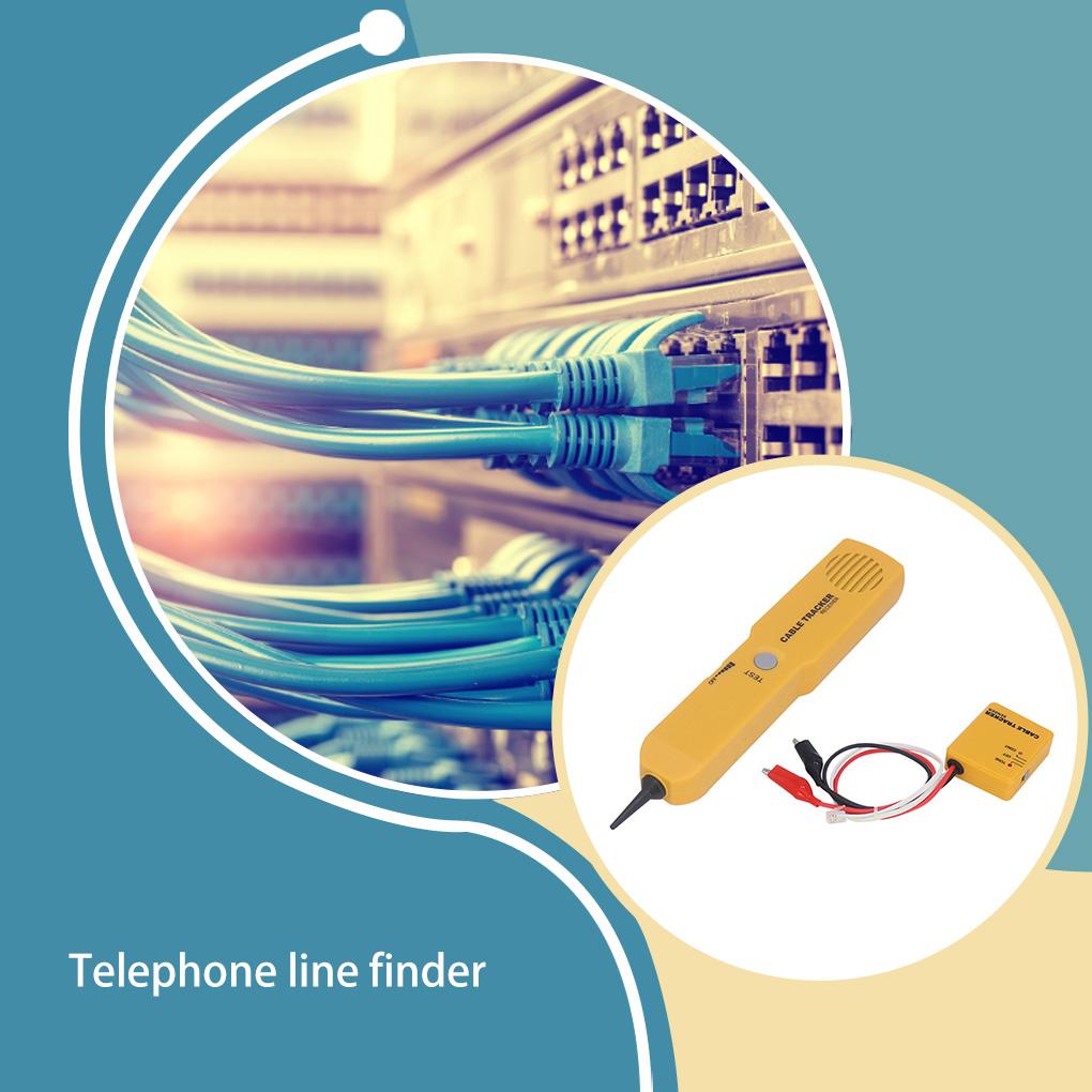 Network Cable Home Office Telephone Cord Line Detector Detecting Tool Device Networking Accessory