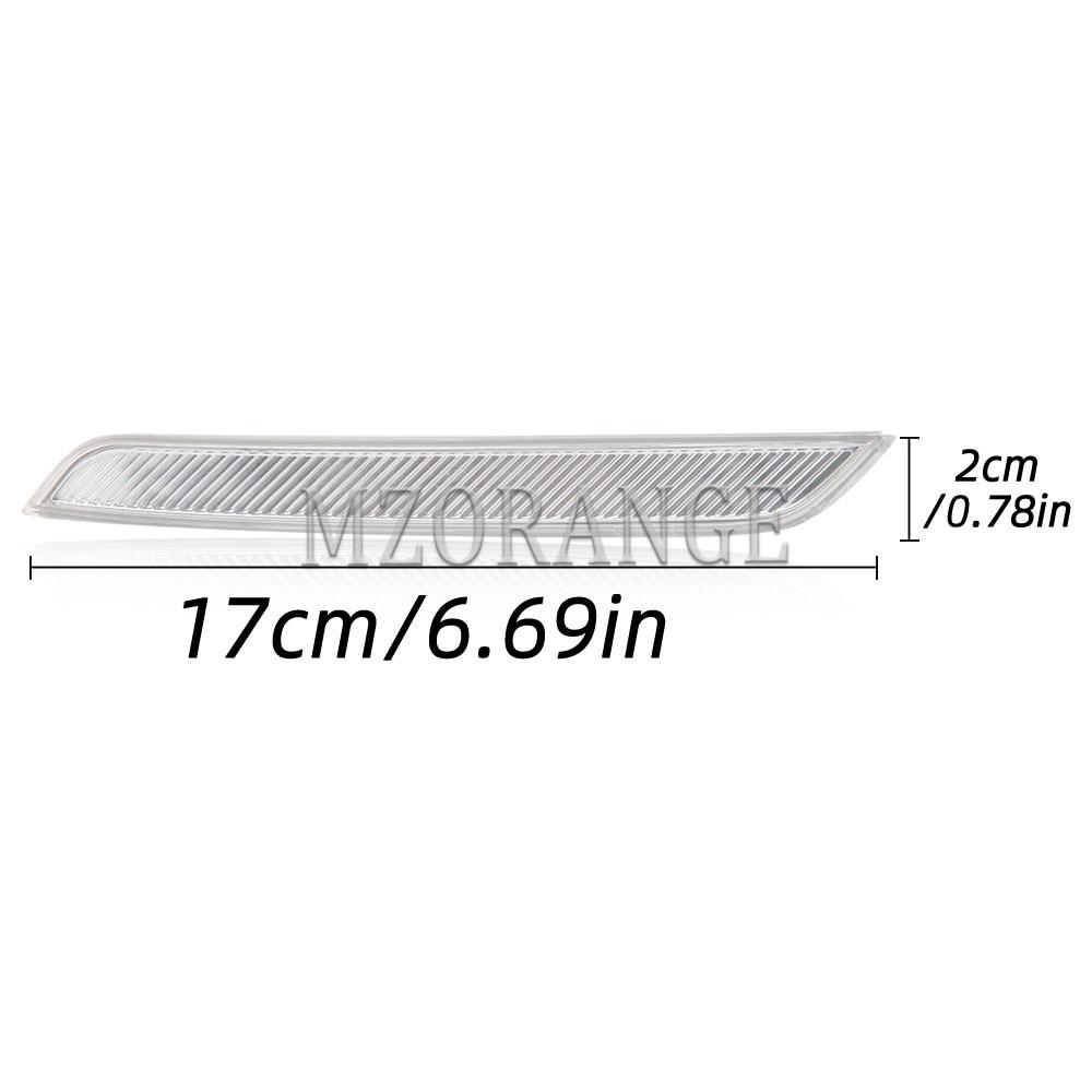 For BMW X6 E71 E72 X5M 2008-2014 Side Marker Light Front Bumper Reflector Lamp Turn Signal Lights Car Accessories 1