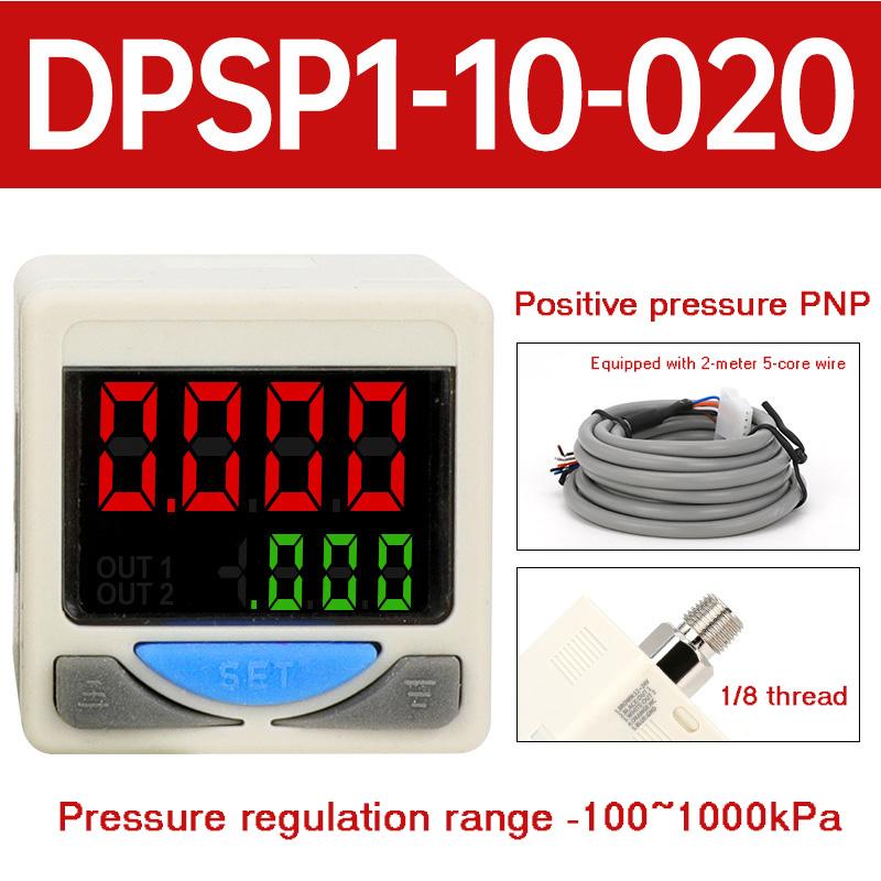 Digital Pressure Gauge Switch ZSE30AF Vacuum Negative Pressure Gauge ISE Positive Pressure DPSN1 Electronic Digital