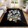 8ball Carpet Door Mat for Living Room or Bedroom Protective Mat Under Chair Office Decoration Christmas Gift Birthday Present