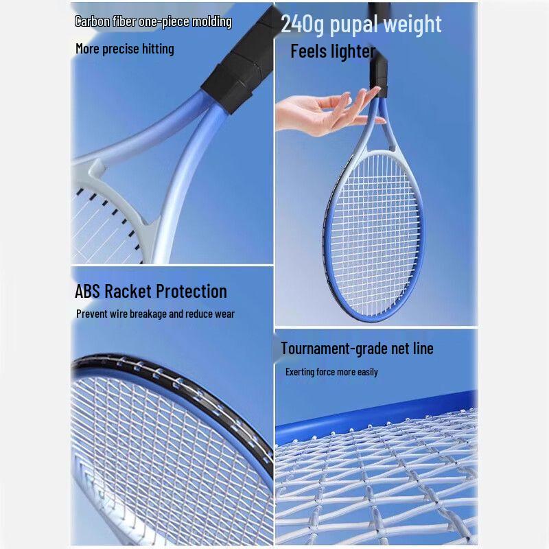 Jianzhidu Rebound Tennis Trainer & Racket Set