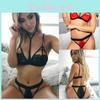 Women Sissy Sexy Lingerie Babydoll Lace Nightwear Gstring Bodysuit Underwear