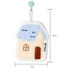 Cute Christmas Tree Hand Towel Thickened Hanging Design Handkerchief Towel Kitchen Rag Small Square Towel 26x19cm Rag