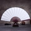 1PC 10 Inch Folding Fan Hand Silk Cloth DIY Chinese Folding Fan Wooden Bamboo Antiquity Fold Fans DIY Calligraphy Painting Decor