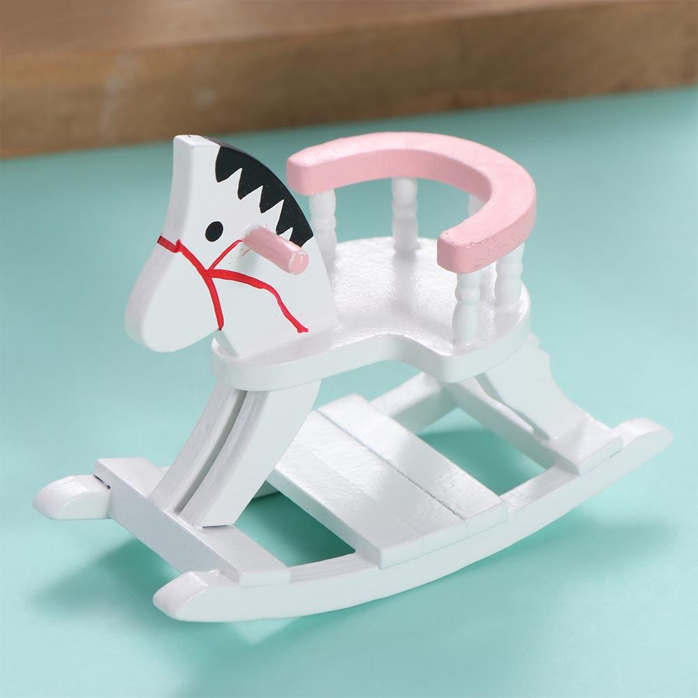 1:12 Dollhouse Wooden Horse Toy Dollhouse Dollhouse Furniture  Furniture