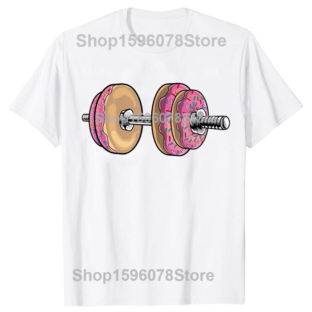 Funny Sweet Donut Cartoon T Shirts Summer Style Graphic Cotton Short Sleeve Donuts Lover Birthday Gifts Adult Humor Tshirt Men
