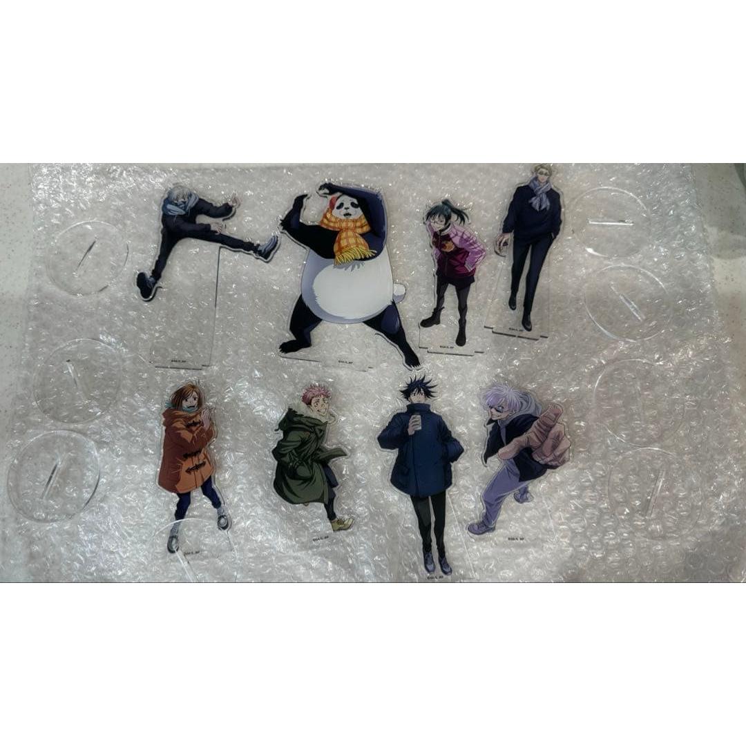 Used Jujutsu Kaisen acrylic stand set of 8