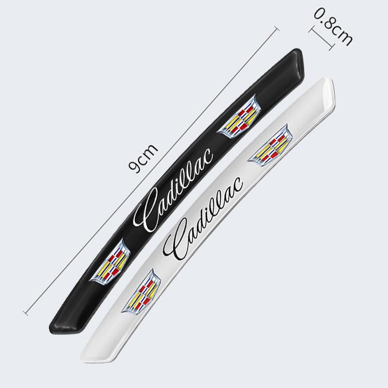 4PCS Car Logo Aluminum Stickers Auto Wheel Hub Decoration for Cadillac SRX Escalade CTS BLS ATS DTS XTS SLS XLR V Deville CT5