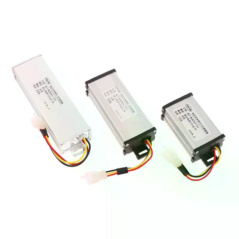 1Pcs DC 36/48/60/72V To 12V 10A 15A 20A 180W Electric Vehicle DC Converter Electric Power Transformer