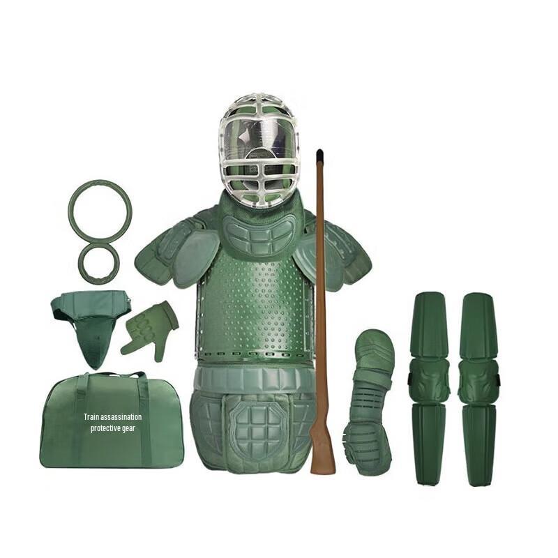 GOWKE 9-Piece Combat Training Armor Set