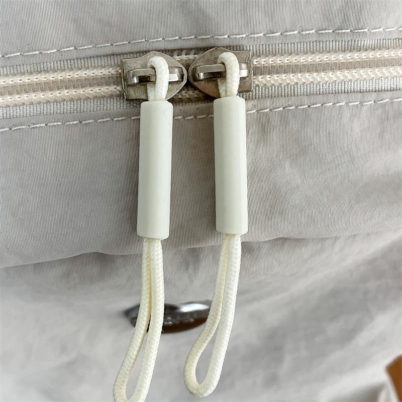 Solid Color Lightweight Backpack Women's Waterproof Travel Backpack Junior High School Student Schoolbag