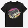 Retro Style Synthesizer Music Keyboard Unisex T-Shirt