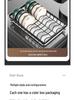 Égouttoir de cuisine multicouche pour bols, assiettes, couteaux et baguettes avec fonctionnalité d'égouttage sur le plan de travail