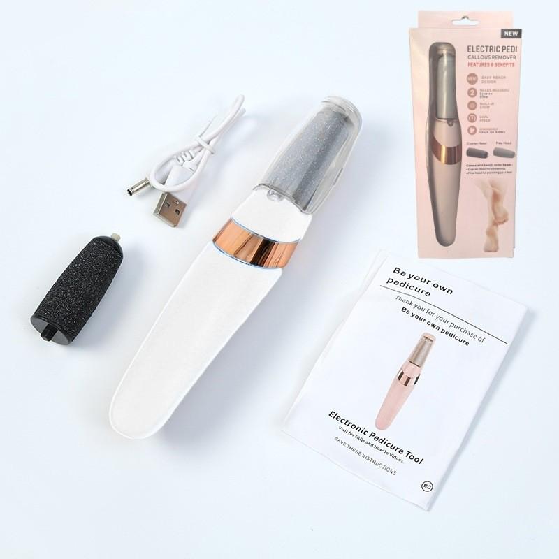 Electric Foot Grinder Rechargeable Callus Remover For Home Spa Foot Pedicure
