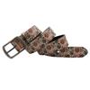 Trendy Pu Printed Belt Ins Versatile Fashion Design Full Sense Pin Buckle Belt