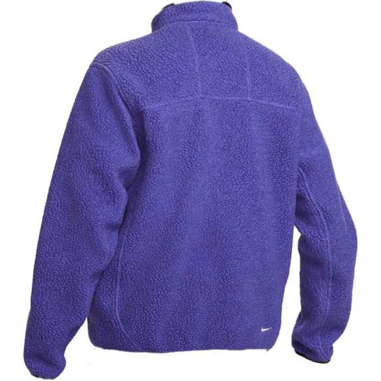 Nike Colorblock Stand Collar Zip Casual Long Sleeve Jacket Men Jacket Purple FN0372-510