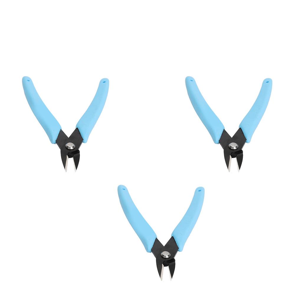 3pcs Stainless Steel Cuticle Cutter Automatic Anti Slip Rhinestone Remover Cuticle Nippers Trimmer