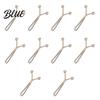 Waistband Adjuster 5/10Pcs Waist Tightener for Pants Reusable Cincher Clip Slimming Buckle Loose Jeans No Sewing Trousers Leg Shortening Clamp Alloy
