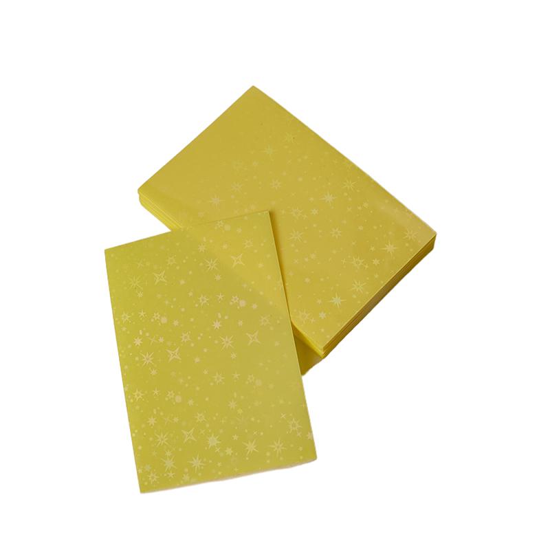 50 Stück/Packung Glitzernde Sterne Farbige Kpop Idol Fotokarte Kartenhüllen Fotokarten Schutz Aufbewahrungsbeutel