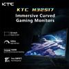 KTC H32S17 Gaming Monitor 32-inch 2560x1440 QHD 180Hz HVA Curved 1500R