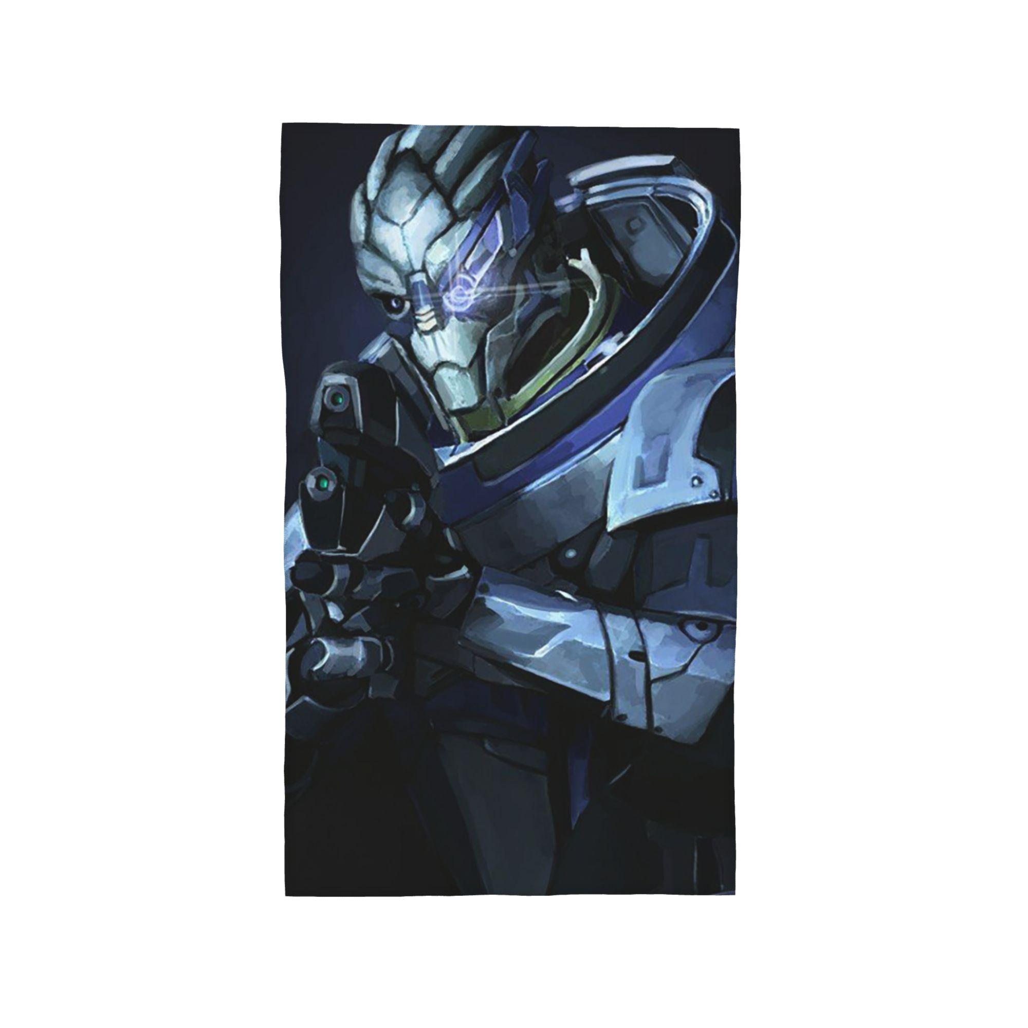 

Garrus Vakarian Mass Effect Video Game Video Game Meme Space Soft Face Towel Quick Dry Pool Bath Cotton Towels Absorbent Quick W30*H60(CM)