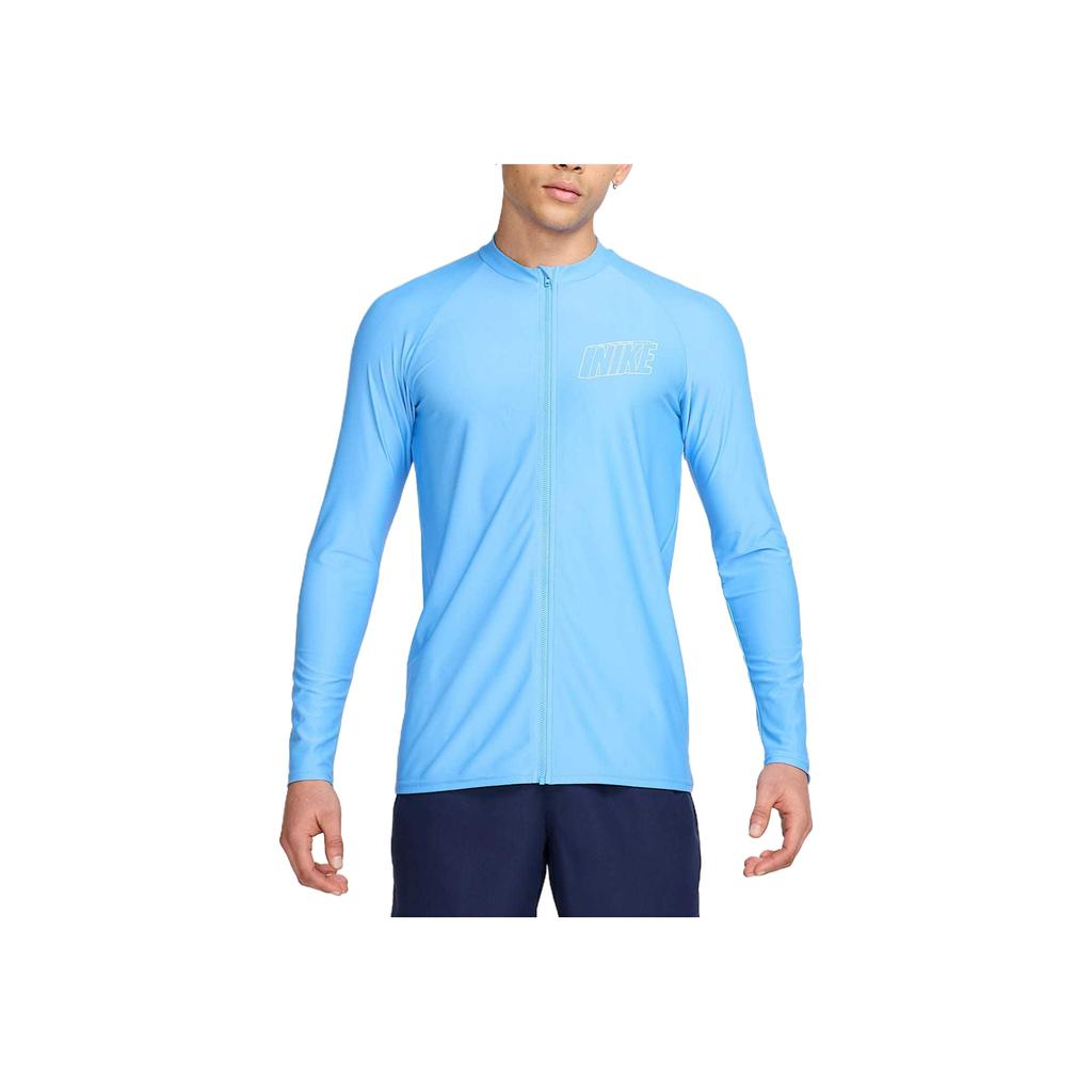 Nike Swim 3-D Soft Comfortable Versatile Fashion Solid Color Jacket Men Jacket Blue FZ6161-412