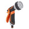 10  Modes Hose Nozzle Sprayer Black and Orange Water Spray Nozzle Garden Sprayer  Pet Bathing