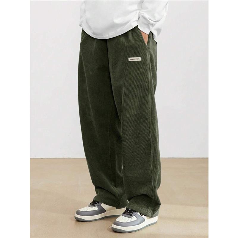 Joggebukser for menn Løse lange bukser Joggerbukser Uformell Sport Fitness Solide joggebukser Joggebukser for menn