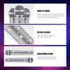 Rhinestone Diamond Microphone Cover for Children's Performance (Prop Only, Mic Not Included)