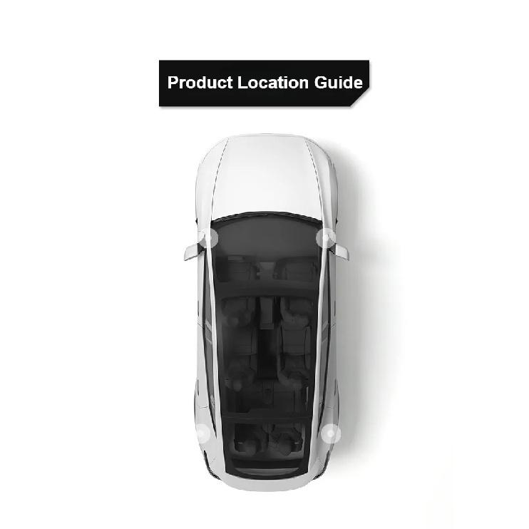 Fender For Tesla Model YL 2026 Mud Flaps Splash Guard Flap 6-Seater YL Fenders Anti-Snow Anti-Sand Front Rear TPE Car Protection