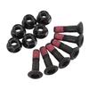 6 Sets Sprocket Bolt and Nut Kit M8 X 32mm Iron Motorcycle Sprocket Bolts Nuts Kit for YZ YZF