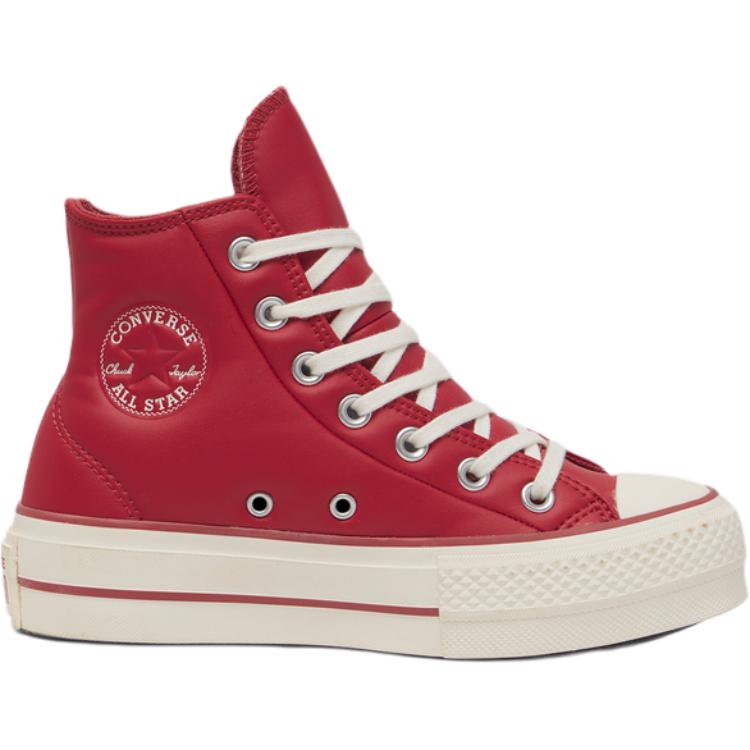 Converse All Star Lift Comfortable Non-Slip Durable High-Top Skate Shoes Women Sneakers Red A11161C