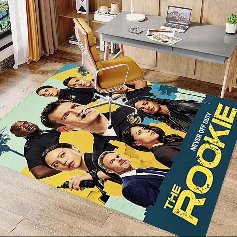 Der Rookie City Heroes Teppich Für Spielzimmer Schlafzimmer Wohnzimmer Sofa HeimdekoKinder Spielbereich Teppich Rutschfeste Bodenmatte
