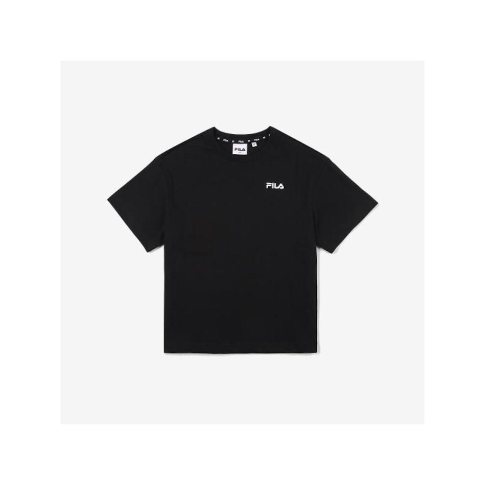 

[fila Kids] Базовая футболка с коротким рукавом и маленьким логотипом Fk2rsf2102x Blk q0zFk2rsf2102xBlk BLACK/100