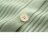 Dames Lente/Zomer V-hals Gebreide Vest - Lange Mouw, Lichtgewicht Slim Fit Jas
