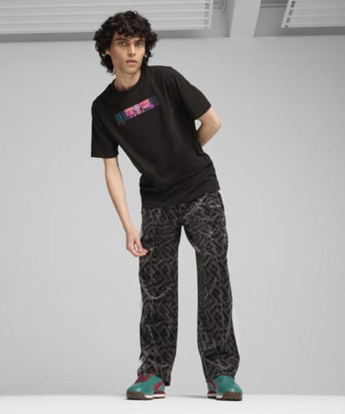 PUMA X Squid Game T7 Iconic Straight Track Pants - Black / 627429-01