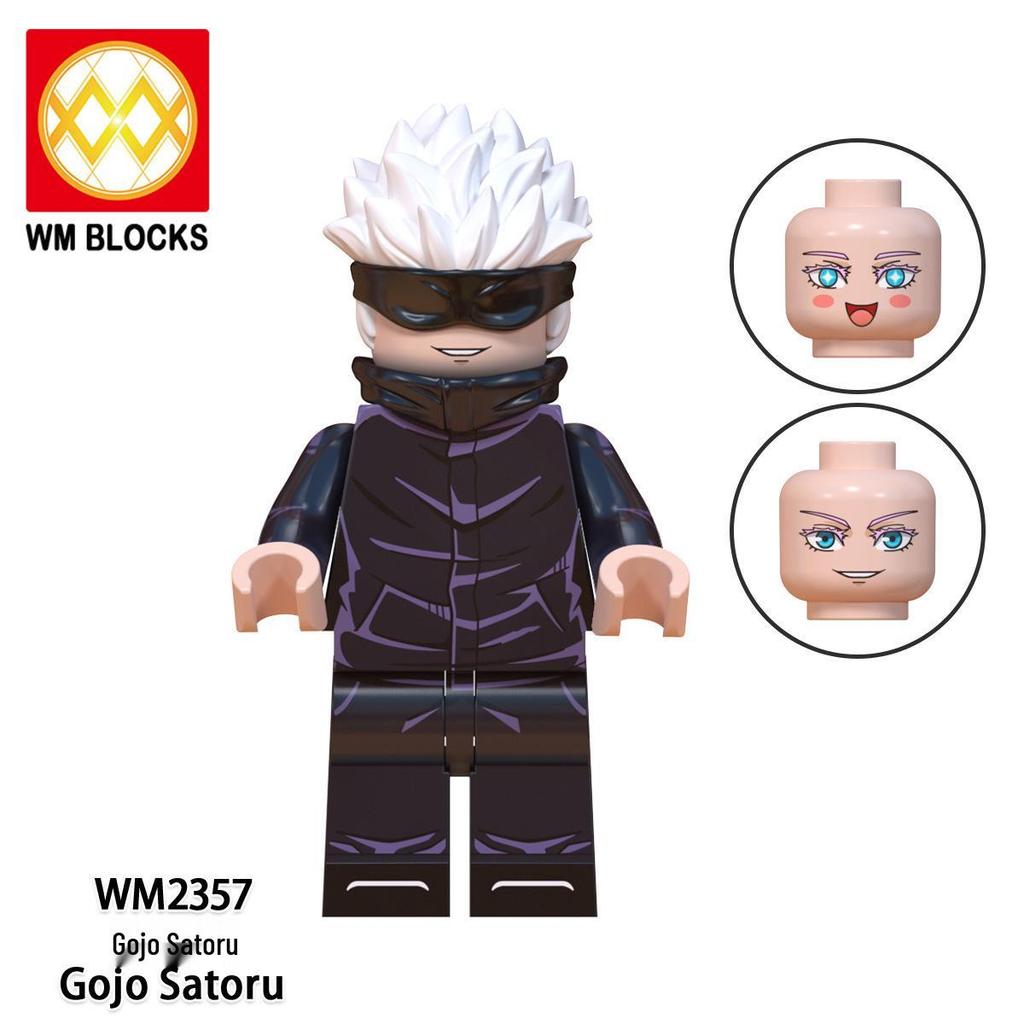 Figurine Minifigurine Blocuri de Construcție Anime Jujutsu Kaisen Megumi & Nobara WM6139