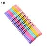 10Pcs Girl Rainbow Magnoloran Wavy Bobby Pins Hair Clip Hairpin Hairdressing
