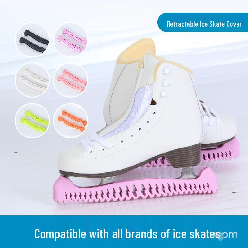 Cubierta de Hoja Elástica Suave para Patines de Hielo y Patines de Ruedas para Principiantes y Adultos