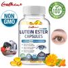 Lutein, Zeaxanthin Komplex Kapseln, lindert Augenbelastung, schützt die Augen, für Erwachsene geeignet.