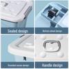 JINGRUIXIANG Large Thick Plastic Storage Box