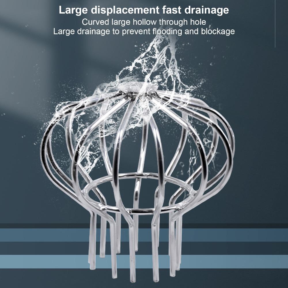 Round Line Cap Gutter Guard Strainer Anti-Blocking Floor Drain Net  Balcony