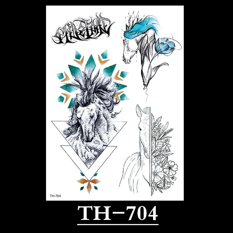 Flower Tattoo Sticker, Small Flower Tattoo Sticker, Tattoo Sticker Waterproof And Sweat-Proof Tattoo
