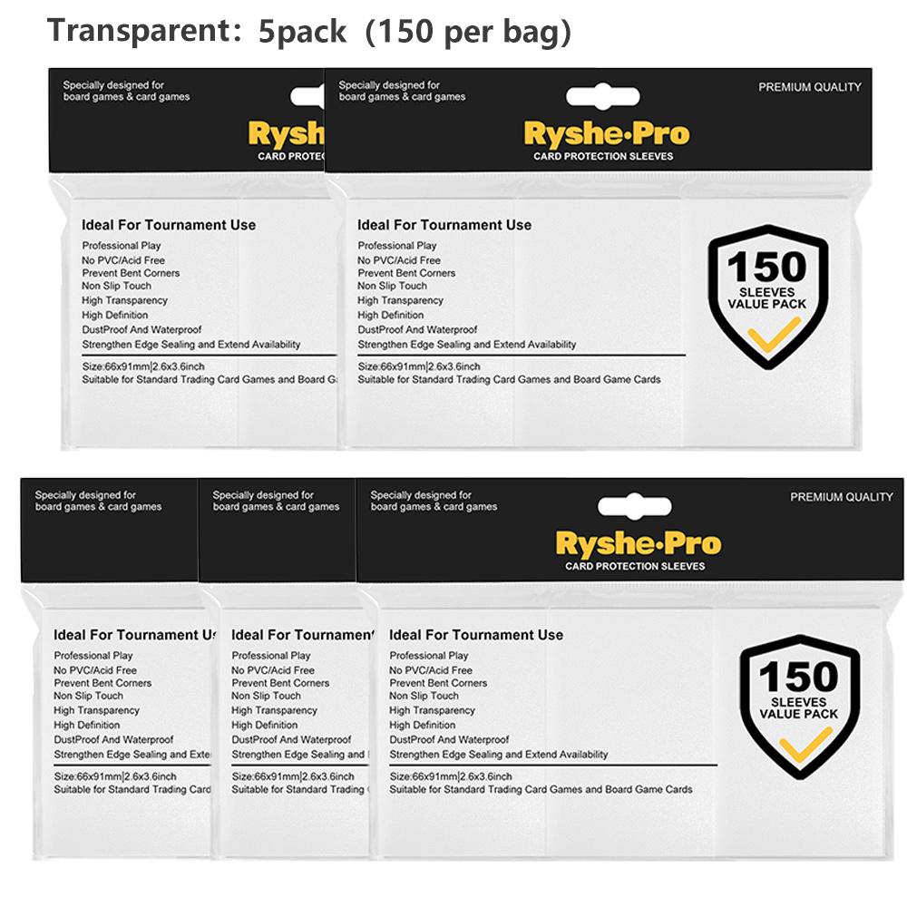 750Pcs Matte Card Sleeves 2.6"x3.6" Protectors Compatible with Trading Cards Standard Size for MTG TCG Baseball Card Sport Cards