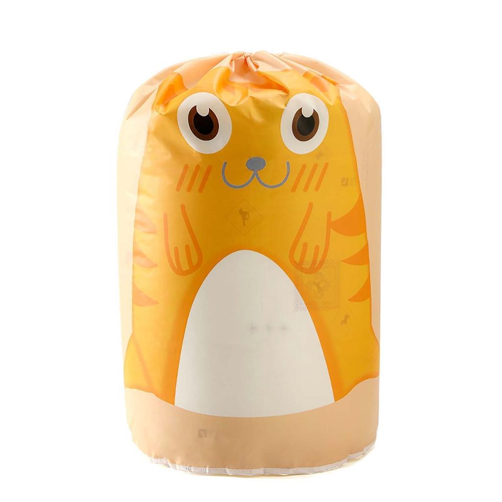 New PEVA Cylindrical Print Quilt Clothing Finishing Bag