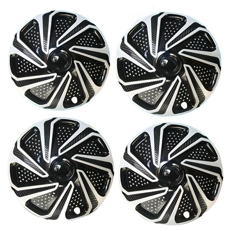 

4pcs R14/R15 Universal Wheel Rim Caps Compatible Only for Iron Steel Wheels - Snap-On Plastic Wheel Hubs, Car Wheel Decoration R14&For Iron Steel Wheel