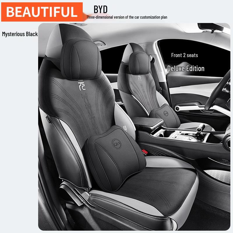 ZFL Sports Leather All-Season Seat Cushion for BYD Yuan PLUS